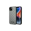 Apple iPhone 14 plus Karl Lagerfeld dėklas Saffiano Mono Metal Logo (KLHCP14MSAKLHPG) pilkos spalvos
