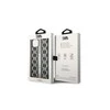 Apple iPhone 14 plus Karl Lagerfeld dėklas Monogram Stripe (KLHCP14MPGKLSKG) pilkos spalvos