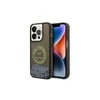 Apple iPhone 14 Pro Karl Lagerfeld dėklas Liquid Glitter RSG (KLHCP14LLCRSGRK) juodos spalvos