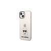 Dėklas Karl Lagerfeld Choupette Logo Case skirtas iPhone 14 Pro, rožinis
