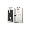 Apple iPhone 14 Pro Max Karl Lagerfeld dėklas Silicone Choupette Body juodos spalvos