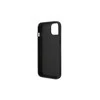 Apple iPhone 14 Pro Max Karl Lagerfeld dėklas Saffiano Choupette Head Patch juodos spalvos