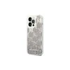 Apple iPhone 14 Pro Max Karl Lagerfeld dėklas Liquid Glitter Monogram (KLHCP14XLMNMS) sidabrinės spalvos