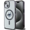 Karl Lagerfeld IML Choupette Head MagSafe dėklas – Apple iPhone 15 / 14 / 13 dėklas, skaidrus