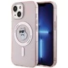 Apple iPhone 15 Karl Lagerfeld dėklas IML Choupette MagSafe (KLHMP15SHFCCNOP) rožinės spalvos