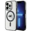 Apple iPhone 15 Pro Karl Lagerfeld dėklas IML Karl`s Head MagSafe (KLHMP15LHKHNOTK) skaidrus
