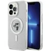 Apple iPhone 15 Pro Max Karl Lagerfeld dėklas Karl&Choupette Glitter MagSafe (KLHMP15XHGKCNOT) skaidrus