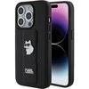Apple iPhone 15 Pro Max Karl Lagerfeld dėklas Gripstand Saffiano Choupette Pins (KLHCP15XGSACHPK)