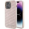 Apple iPhone 15 Pro Max Karl Lagerfeld dėklas Quilted K Pattern (KLHCP15XPQKPMP) rožinės spalvos