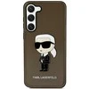 Samsung Galaxy S23 Plus Karl Lagerfeld dėklas Ikonik (KLHCS23MHNIKTCK) juodos spalvos
