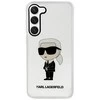Samsung Galaxy S23 Plus Karl Lagerfeld dėklas Ikonik (KLHCS23MHNIKTCT) skaidrus