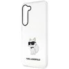 Samsung Galaxy S23 Plus Karl Lagerfeld dėklas Ikonik Choupette (KLHCS23MHNCHTCT) skaidrus