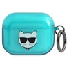Karl Lagerfeld Choupette AirPods Pro dėklas - Mėlyna