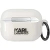 Apple AirPods Pro 2 Karl Lagerfeld Ikonik Choupette (KLAP2HNCHTCT) ausinių dėklas skaidrus