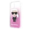 Dėklas Karl Lagerfeld KLHCN58TRDFKPI iPhone 11 Pro rožinė/pink Gradient Ikonik Karl