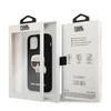 Dėklas Karl Lagerfeld Silicone Karl`s Head Case for iPhone 12 mini - Juodas