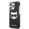 Apple iPhone 13 Pro Karl Lagerfeld dėklas Choupette Head juodos spalvos