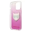 Apple iPhone 13 Pro Max Karl Lagerfeld dėklas Choupette Head (KLHCP13XCTRP) rožinės spalvos