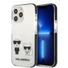 Apple iPhone 13 Pro Karl Lagerfeld dėklas Karl&amp;Choupette baltos spalvos