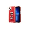 Telefono dėklas Karl Lagerfeld Karl&amp;Choupette Head iPhone 13/14/15, raudonas