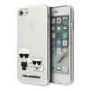 Apple iPhone 13 Pro Max Karl Lagerfeld dėklas Karl &amp; Choupette (KLHCP13XCKTR) skaidrus