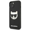 Apple iPhone 13 Mini Karl Lagerfeld dėklas 3D Rubber Choupette (KLHCP13SCH3DBK) juodos spalvos
