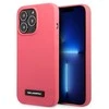 Apple iPhone 13 Pro Karl Lagerfeld dėklas Silicone Plaque (KLHCP13LSLMP1PI) rožinės spalvos