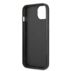 Karl Lagerfeld KLHCP13MSFMP2K iPhone 13/ 14 / 15 6,1″ kietas dėklas juodas Saffiano Plaque
