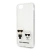 Apple iPhone 13 Pro Max Karl Lagerfeld dėklas Karl &amp; Choupette (KLHCP13XCKTR) skaidrus