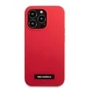 Apple iPhone 13 Pro Karl Lagerfeld dėklas Silicone Plaque raudonos spalvos