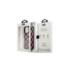 Apple iPhone 13 Pro Karl Lagerfeld dėklas Monogram Plaque (KLHCP13LMNMP1P) rožinės spalvos