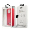 Apple iPhone 13 Pro Karl Lagerfeld dėklas Silicone Plaque raudonos spalvos