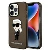 Dėklas Karl Lagerfeld KLHCP14XHNIKTCK IPHONE 14 PRO MAX 6.7 "Juodas/Juodas HARDCASE ICONIK Karl Lagerfeld