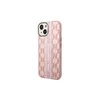 Dėklas Karl Lagerfeld KLHCP14MHKLSPCP IPHONE 14 PLUS / 15 PLUS 6.7 "HARDCASE Rožinis / Rožinis MONO VERTICAL STRIPE