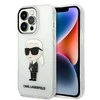 Apple iPhone 14 Pro Karl Lagerfeld dėklas IML NFT Ikonik (KLHCP14LHNIKTCT) skaidrus