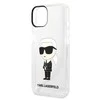 Dėklas Karl Lagerfeld KLHCP14MHNIKTCT IPHONE 14 PLUS / 15 PLUS 6.7 "TRANSPARENT HARDCASE IKONIK Karl Lagerfeld