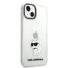 Karl Lagerfeld KLHCP14MHNCHTCT iPhone 14 Plus 6,7" permatomas kietas dėklas IML NFT Choupette