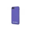 Karl Lagerfeld KLHCI8SAKICKCBK iPhone 7/8 / SE 2020 / SE 2022 juodas/juodas kietas dėklas Saffiano Ikonik Karl&Choupette Head