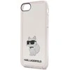 Apple iPhone SE 2022 / SE 2020 / 7 / 8 Karl Lagerfeld dėklas Ikonik Choupette (KLHCI8HNCHTCP) rožinės spalvos