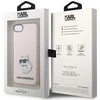 Karl Lagerfeld KLHCI8HNCHTCP Apple iPhone 7/8/SE 2020 / SE 2022 rožinės spalvos kietas dėklas Ikonik Choupette