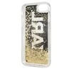 Dėklas Karl Lagerfeld Hard Case do iPhone 7/8 juoda/ Karl logo Glitter