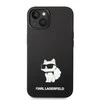 Dėklas Karl Lagerfeld KLHCP14LSNCHBCK iPhone 14Pro 6,1" hardcase juodas Silicone Choupette