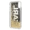 Dėklas Karl Lagerfeld Karl Logo Glitter iPhone X/Xs Case - Juodas