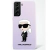 Samsung Galaxy S23 Plus Karl Lagerfeld silikoninis dėklas Ikonik (KLHCS23MSNIKBCU) violetinės spalvos