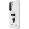 Karl Lagerfeld dėklas, skirtas Samsung Galaxy S23 KLHCS23SHNIKTCT permatomas HC IML NFT Ikonik