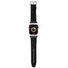 Karl Lagerfeld Apple Watch dirželis 38/40/41 mm KLAWMSAKLHPK STRAP SAFFIANO MONO Juodas