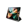 Karl Lagerfeld KLFC12OKMK Apple iPad 12.9" Pro 2021 Book dėklas planšetiniam kompiuteriui juodos spalvos Saffiano Karl Iconic