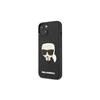Apple iPhone 14 plus Karl Lagerfeld dėklas 3D Rubber Karl`s Head juodos spalvos