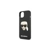 Apple iPhone 14 plus Karl Lagerfeld dėklas 3D Rubber Karl`s Head juodos spalvos