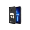 Apple iPhone 14 plus Karl Lagerfeld dėklas 3D Rubber Karl`s Head juodos spalvos